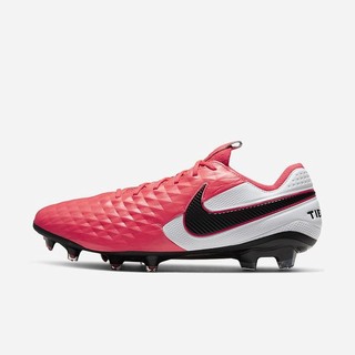 Ghete Fotbal Nike Tiempo Legend 8 Elite FG Firm-Ground Dama Rosii Albi Negrii | NRZK-15462